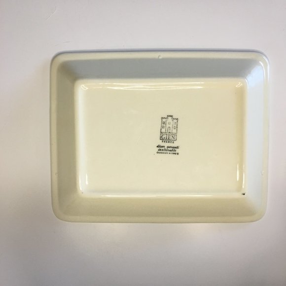 Vintage GIEN FRANCE "Les Brochettes" Skewers Kebab Serving Dishes Plates - Picture 15 of 16